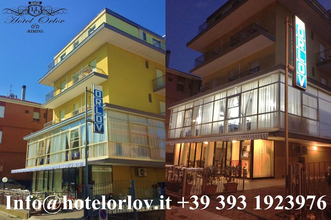 Hotel Orlov Rimini Eksteriør billede