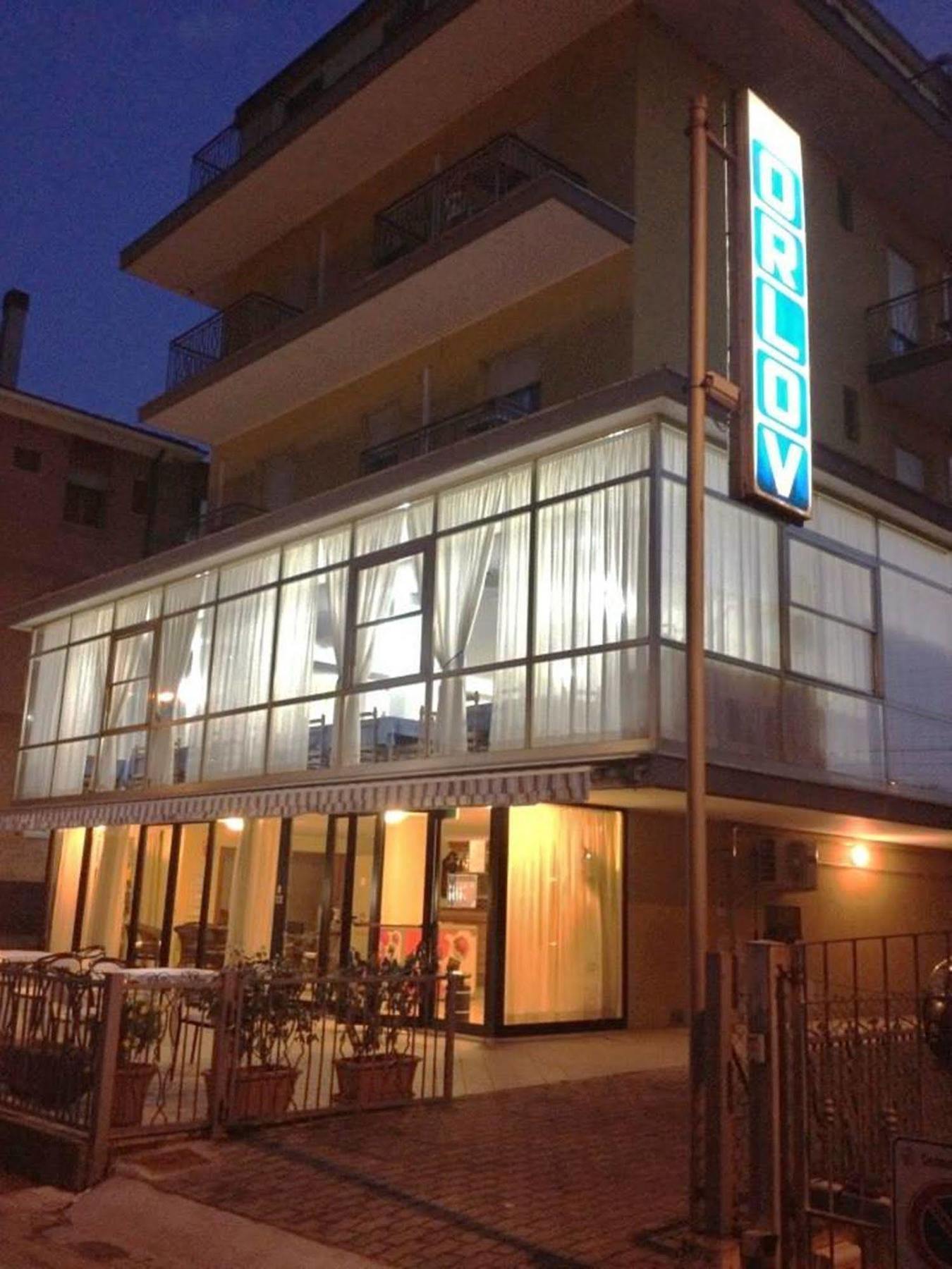 Hotel Orlov Rimini Eksteriør billede